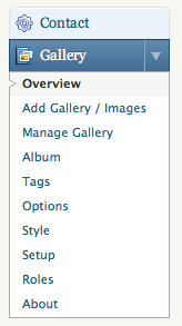 Wordpress Plug in NextGEN Gallery