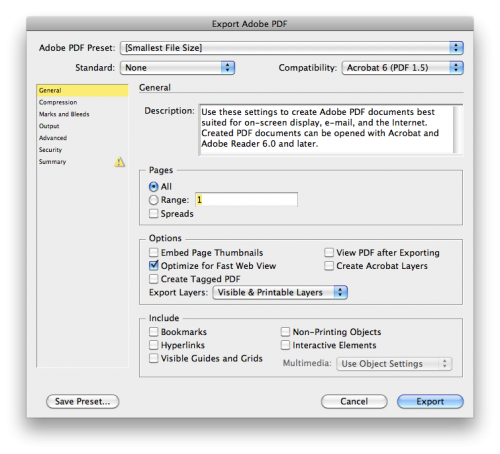 InDesign-web-pdf-export